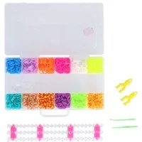 Otto Simon Bastel-Armband Loom-Bandset 2500 Teile