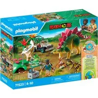 Playmobil® Forschungscamp mit Dinos (71523), Dinos Konstruktions-Spielset, (93 St), Made in Europe