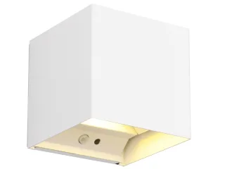 REALITY LED-Akku-Wandleuchte Talent R27759131 weiß, IP 44, 2 x 0,5 W, 100 lm, 3000 K