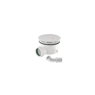 Hoesch Compact Ablaufarmatur 60328 Ø 90 mm, weiss