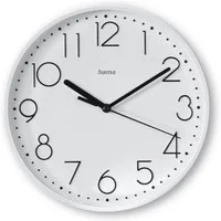 Hama Wanduhr Wanduhr "Salina", Ø 22 cm, ohne Ticken (geräuscharm)