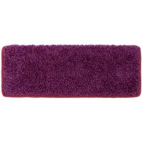 Floordirekt Stufenmatte Shaggy Barcelona mit Klebestreifen, Trittschalldämmung & Pflegeleicht, Rechteckig, Höhe: 220 mm, Treppenteppich mit Anti-Rutsch-Beschichtung in Rechteckig & Halbrund