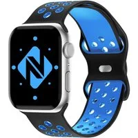 Nalia Smartwatch-Armband Apple Watch 49mm/46/45/44/42(Serie 1-3), Airflow Silikon Ersatzband / für Fitness Uhr / Atmungsaktive Löcher