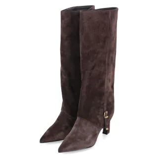 Bruno Premi Stiefel  Braun - Gr. 37 -  Leder und Textil