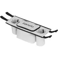 lionelo Fahrradkinderanhänger CAMA, 2in1 / SIQ / All-round-safety/ Head+/UPF 50+/60l Kofferraum