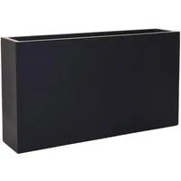 VIVANNO Pflanzkübel Fiberglas ELEMENTO SLIM Kasten - Anthrazit Matt (1 St), 90x20x50 cm