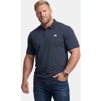 Men Plus Poloshirt Poloshirts 2er-Pack Bauchfit Basic Piqué Halbarm