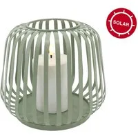 LC Home LED-Kerze Candela Lights Solar Laterne Cottage Metal mit LED Kerze Outdoor (1-tlg)