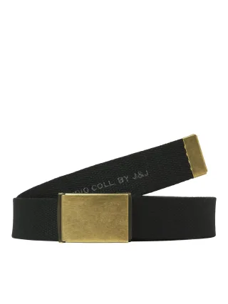 JACK&JONES - JACHIMEJI WOVEN BELT JNR Black - Gr. - 70