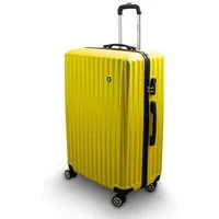 Barut Hartschalen-Trolley Barut Reisekoffer XL Modell General Gelb, 4 Rollen