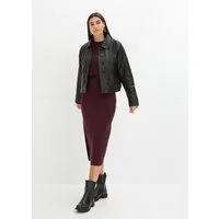 bonprix Strickkleid (Set, 2-tlg) aus Viskose-Mischung, lässig geschnitten