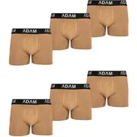ADAM JEANS Boxershorts Herren Boxershorts aus extra weicher 100% Baumwolle Trunks Men Boxer-1 (6-St., 2er Set, 6er Set, 8er Set, 10er Set, 12er Set) Boxershorts Herren Boxer Shorts Männer Unterhosen Trunks Underwear