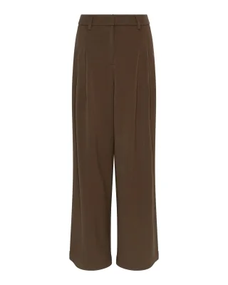 msch copenhagen - MSCHHenrika HW Pants Slate Black - Gr. - XS