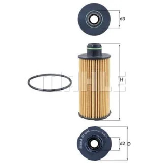 Mahle ?lfilter Alfa Romeo Giulia Stelvio 2,2