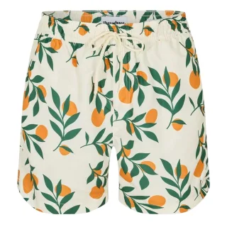 Threadbare - "Ripen" Badeshorts für Herren, Regulär (Cremefarbe)