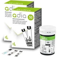 ADIA Blutzucker-Teststreifen adia Blutzuckerteststreifen, 100 Stück, 100-tlg.