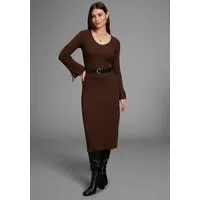 Bruno Banani Strickkleid mit besonderem Ärmeldetail