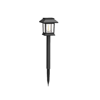 Elfeland 2Pcs/4Pcs Solar Pathway Light Auto Operation Waterproof IPX4 Long Duration Efficient Solar Panel Charging for O