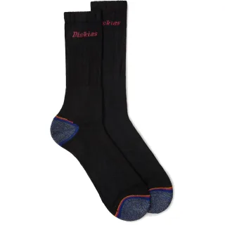 Dickies Starke Polyester Unisex Erwachsene Schwarze Arbeitssocken