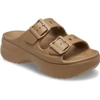 Crocs Saturday Platform Sandal Pantolette Sommerschuh, Strandschuh, Gartenschuh zum Schlupfen