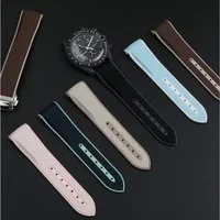 HS.SUPPLY Uhrenarmband passend für Moonswatch Omega x Swatch, passend für alle Uhren mit 20mm Bandbreite
