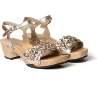 Softclox KAROLA Shiny Softnappa gold (hazelnut) Sandalette