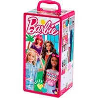 Klein Puppenkleiderschrank Barbie Schrankkoffer