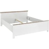 Home affaire Bett Florenz Doppelbett Landhausstil Bettgestell (100,140 oder 180/200cm), aus FSC®-zertifiziertem Holzwerkstoff, in 3 Breiten