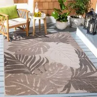 Sanat Teppich Floral Outdoor, rechteckig, Höhe: 6 mm, In- und Outdoor geeignet, florales Design, Balkon, Terasse