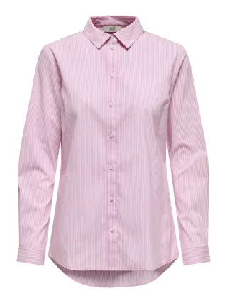 JDY - JDYMIO L/S SHIRT WVN NOOS Shocking Pink - Gr. - 38