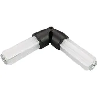 Liedeco Gelenkverbinder, (1-St), Eckverbinder für Gardinenrohre Ø 16 mm