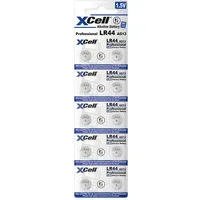 Camelion LR44 / AG13 Alkaline Knopfzellen 1.5V, 145mAh, 10er-Pack Knopfzelle, Knopfzellen mit 145 mAh Kapazität/10er-Blisterkarte/einzeln entnehmbar