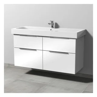 Sanipa 3way Waschtischunterbau zu Geberit iCon Waschtisch mit 4 Auszügen, Eiche-Tabak UM65550