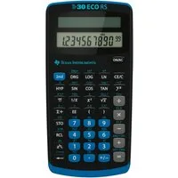 Texas Instruments Taschenrechner TI-30 ECO RS, Solar, Wissenschaft, Schule und Beruf