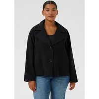 KAFFE Curve Wintermantel Jacke KCnanny Große Größen