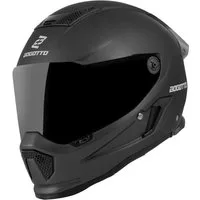 Bogotto Motorradhelm Rapto Helm, vorbereitet für Kommunikationssystem,geeignet für Brillenträger,v