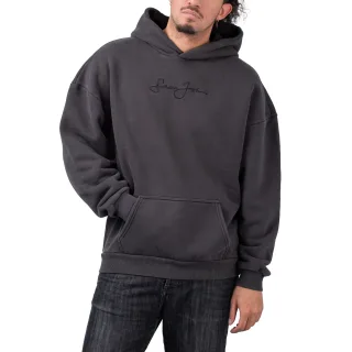 Sean John Script Logo Cold Pigment Dye Hoodie