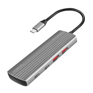 LOGILINK USB-C-Hub UA0414 7-Port