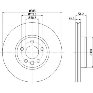 Hella Handbremsseil 8AS355665-771