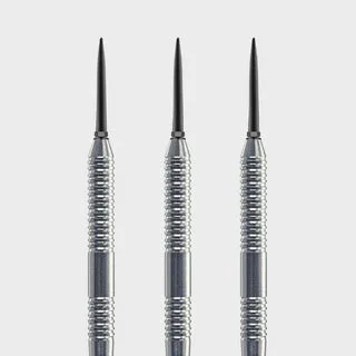Steel Dart Barrel Zylinder Grip2 V1 - Silber / 21g