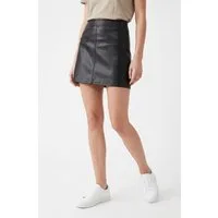 ONLY Lederimitatrock ONLNELI HW FAUX LEATHER SKIRT CC PNT Lederimitat