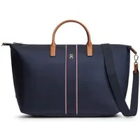 Tommy Hilfiger Weekender POPETTE WEEKENDER CORP, Unisex Reisetasche, Urlaubstasche, Shopper mit bunten Streifen