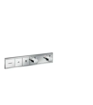 Hansgrohe Thermostat Unterputz RainSelect Fertigset 2 Verbraucher verchromt, 15380000 15380000