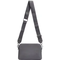 ITALYSHOP24 Schultertasche Damen Tasche Bodybag Umhängetasche Crossbody Brusttasche Handtasche, Crossover Muster Taschengurt Smartphone Geldtasche Abend Handy Clutch