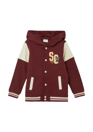 s.Oliver - Sweatshirt Jacke rot - Gr. - 128/134