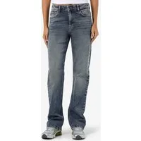 Noisy may Destroyed-Jeans NMMONICA HW STRAIGHT JEAN AZ221DB NOOS