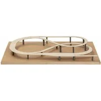 NOCH Modelleisenbahn-Spielunterlage Kompakter easy TRACK Trassenbausatz Mittelberg für