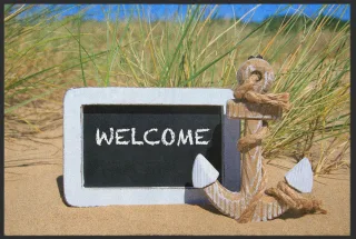 Fussmatte Welcome 5098 | Größe: 60 cm x 45 cm