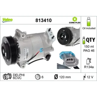 Valeo Klimakompressor Opel Astra J Insignia A