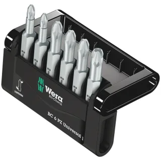 Wera Bit-Check 6 PZ Universal 1, 6-teilig - 05056471001